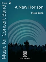 A New Horizon Concert Band sheet music cover